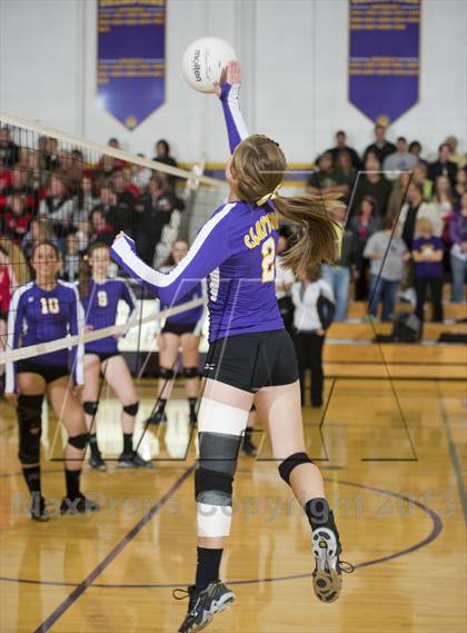 Thumbnail 2 in Luck @ Clayton (WIAA D4 Sectional Semfinal) photogallery.