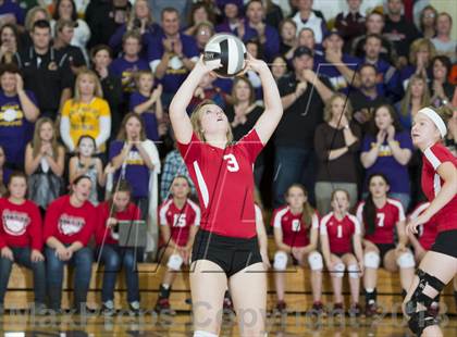Thumbnail 1 in Luck @ Clayton (WIAA D4 Sectional Semfinal) photogallery.