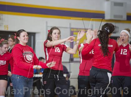 Thumbnail 2 in Luck @ Clayton (WIAA D4 Sectional Semfinal) photogallery.