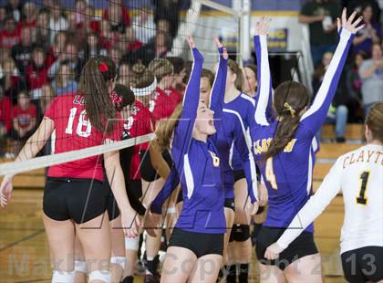 Thumbnail 3 in Luck @ Clayton (WIAA D4 Sectional Semfinal) photogallery.