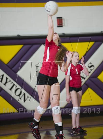 Thumbnail 3 in Luck @ Clayton (WIAA D4 Sectional Semfinal) photogallery.
