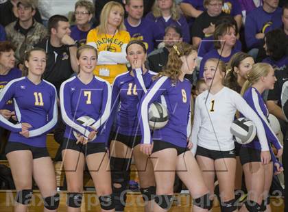 Thumbnail 3 in Luck @ Clayton (WIAA D4 Sectional Semfinal) photogallery.