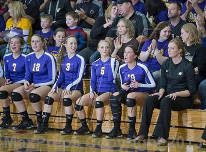 Thumbnail 1 in Luck @ Clayton (WIAA D4 Sectional Semfinal) photogallery.