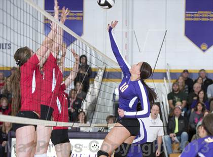 Thumbnail 3 in Luck @ Clayton (WIAA D4 Sectional Semfinal) photogallery.