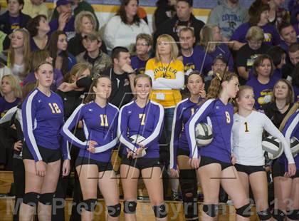 Thumbnail 2 in Luck @ Clayton (WIAA D4 Sectional Semfinal) photogallery.