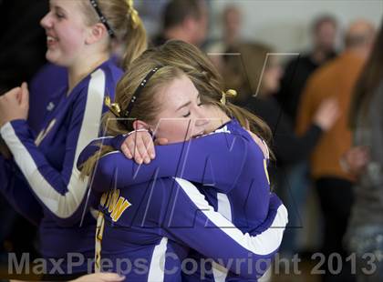 Thumbnail 2 in Luck @ Clayton (WIAA D4 Sectional Semfinal) photogallery.
