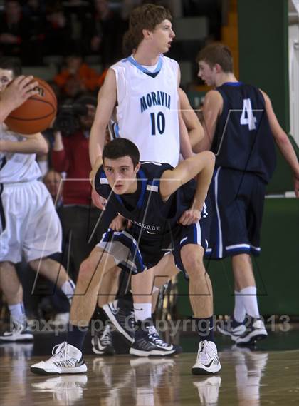 Thumbnail 3 in Lake George vs Moravia (NYSPHSAA Class C Semifinal) photogallery.