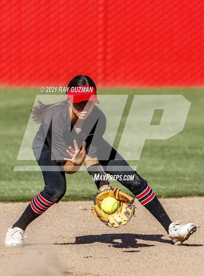 Thumbnail 3 in Orange Vista @ Fowler (CIF D3 Round 1 Playoff) photogallery.