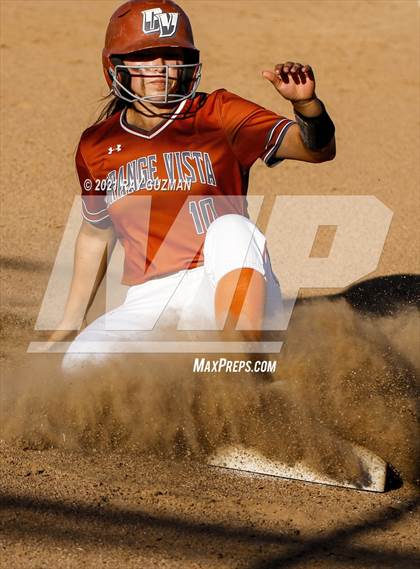 Thumbnail 3 in Orange Vista @ Fowler (CIF D3 Round 1 Playoff) photogallery.