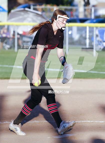 Thumbnail 2 in Orange Vista @ Fowler (CIF D3 Round 1 Playoff) photogallery.
