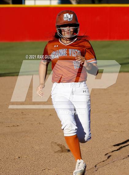Thumbnail 2 in Orange Vista @ Fowler (CIF D3 Round 1 Playoff) photogallery.