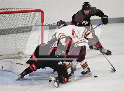 Thumbnail 1 in Pope Francis Prep vs. Boston College High (Sacred Heart Christmas Classic) photogallery.