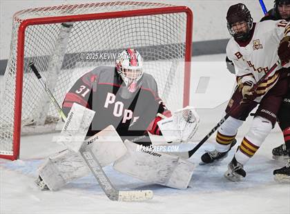 Thumbnail 1 in Pope Francis Prep vs. Boston College High (Sacred Heart Christmas Classic) photogallery.