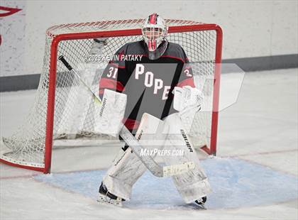 Thumbnail 1 in Pope Francis Prep vs. Boston College High (Sacred Heart Christmas Classic) photogallery.