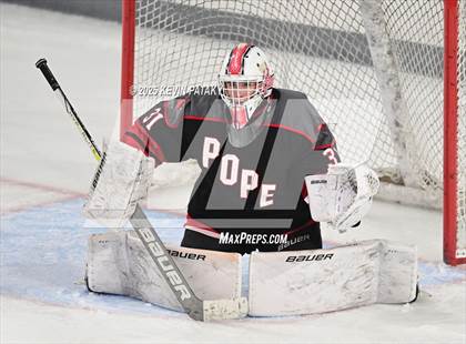 Thumbnail 1 in Pope Francis Prep vs. Boston College High (Sacred Heart Christmas Classic) photogallery.