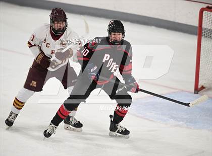 Thumbnail 3 in Pope Francis Prep vs. Boston College High (Sacred Heart Christmas Classic) photogallery.
