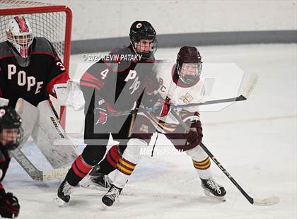 Thumbnail 2 in Pope Francis Prep vs. Boston College High (Sacred Heart Christmas Classic) photogallery.