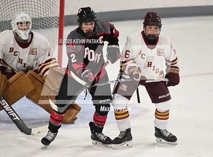 Thumbnail 2 in Pope Francis Prep vs. Boston College High (Sacred Heart Christmas Classic) photogallery.