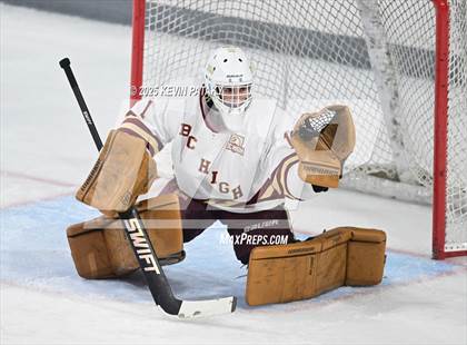 Thumbnail 2 in Pope Francis Prep vs. Boston College High (Sacred Heart Christmas Classic) photogallery.