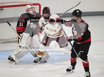 Thumbnail 3 in Pope Francis Prep vs. Boston College High (Sacred Heart Christmas Classic) photogallery.