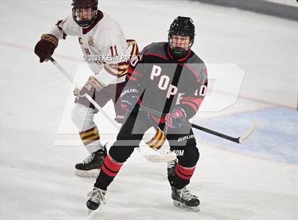 Thumbnail 3 in Pope Francis Prep vs. Boston College High (Sacred Heart Christmas Classic) photogallery.