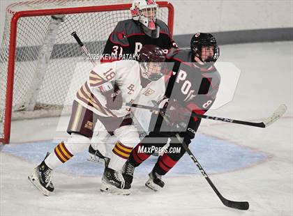 Thumbnail 1 in Pope Francis Prep vs. Boston College High (Sacred Heart Christmas Classic) photogallery.