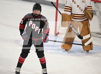Thumbnail 2 in Pope Francis Prep vs. Boston College High (Sacred Heart Christmas Classic) photogallery.