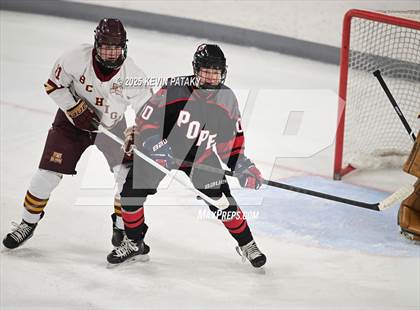 Thumbnail 2 in Pope Francis Prep vs. Boston College High (Sacred Heart Christmas Classic) photogallery.