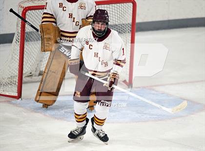Thumbnail 2 in Pope Francis Prep vs. Boston College High (Sacred Heart Christmas Classic) photogallery.