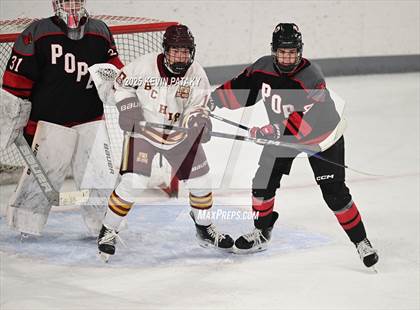 Thumbnail 1 in Pope Francis Prep vs. Boston College High (Sacred Heart Christmas Classic) photogallery.