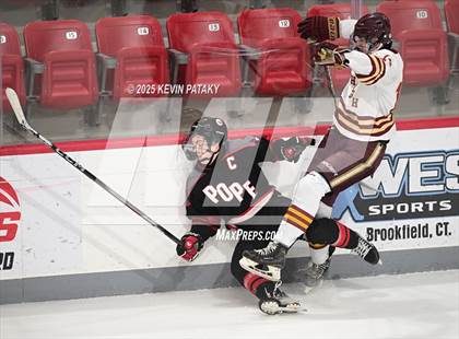Thumbnail 1 in Pope Francis Prep vs. Boston College High (Sacred Heart Christmas Classic) photogallery.