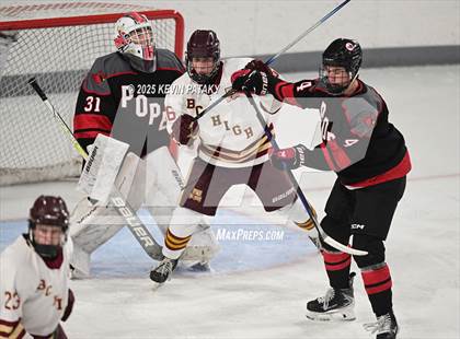 Thumbnail 2 in Pope Francis Prep vs. Boston College High (Sacred Heart Christmas Classic) photogallery.