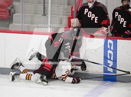 Thumbnail 1 in Pope Francis Prep vs. Boston College High (Sacred Heart Christmas Classic) photogallery.