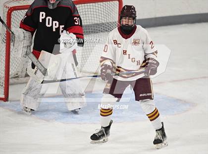 Thumbnail 3 in Pope Francis Prep vs. Boston College High (Sacred Heart Christmas Classic) photogallery.