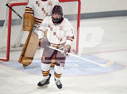 Thumbnail 3 in Pope Francis Prep vs. Boston College High (Sacred Heart Christmas Classic) photogallery.