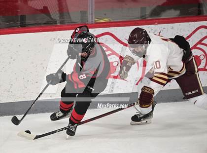 Thumbnail 1 in Pope Francis Prep vs. Boston College High (Sacred Heart Christmas Classic) photogallery.