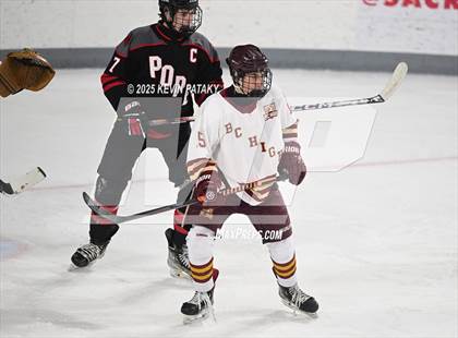 Thumbnail 3 in Pope Francis Prep vs. Boston College High (Sacred Heart Christmas Classic) photogallery.