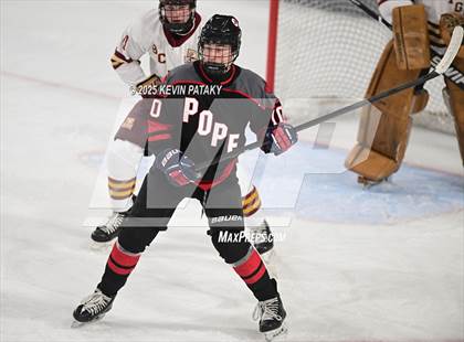 Thumbnail 1 in Pope Francis Prep vs. Boston College High (Sacred Heart Christmas Classic) photogallery.