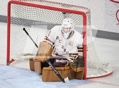 Thumbnail 2 in Pope Francis Prep vs. Boston College High (Sacred Heart Christmas Classic) photogallery.