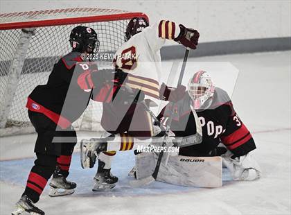 Thumbnail 1 in Pope Francis Prep vs. Boston College High (Sacred Heart Christmas Classic) photogallery.