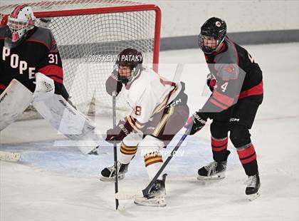Thumbnail 1 in Pope Francis Prep vs. Boston College High (Sacred Heart Christmas Classic) photogallery.