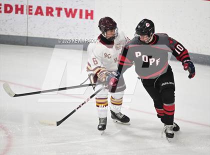 Thumbnail 2 in Pope Francis Prep vs. Boston College High (Sacred Heart Christmas Classic) photogallery.