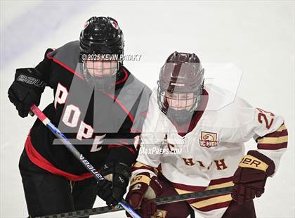 Thumbnail 2 in Pope Francis Prep vs. Boston College High (Sacred Heart Christmas Classic) photogallery.