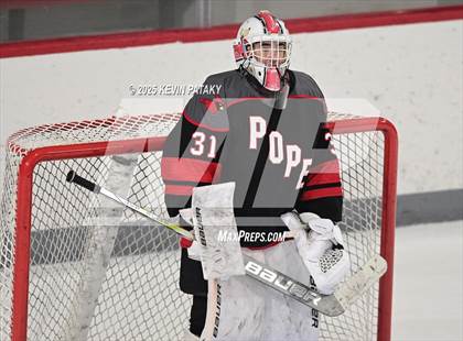 Thumbnail 2 in Pope Francis Prep vs. Boston College High (Sacred Heart Christmas Classic) photogallery.