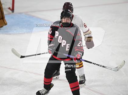 Thumbnail 1 in Pope Francis Prep vs. Boston College High (Sacred Heart Christmas Classic) photogallery.