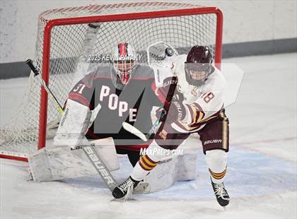 Thumbnail 2 in Pope Francis Prep vs. Boston College High (Sacred Heart Christmas Classic) photogallery.