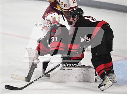 Thumbnail 1 in Pope Francis Prep vs. Boston College High (Sacred Heart Christmas Classic) photogallery.