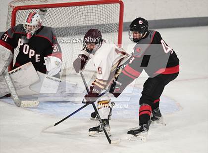 Thumbnail 3 in Pope Francis Prep vs. Boston College High (Sacred Heart Christmas Classic) photogallery.