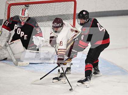 Thumbnail 1 in Pope Francis Prep vs. Boston College High (Sacred Heart Christmas Classic) photogallery.