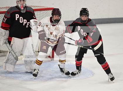 Thumbnail 3 in Pope Francis Prep vs. Boston College High (Sacred Heart Christmas Classic) photogallery.